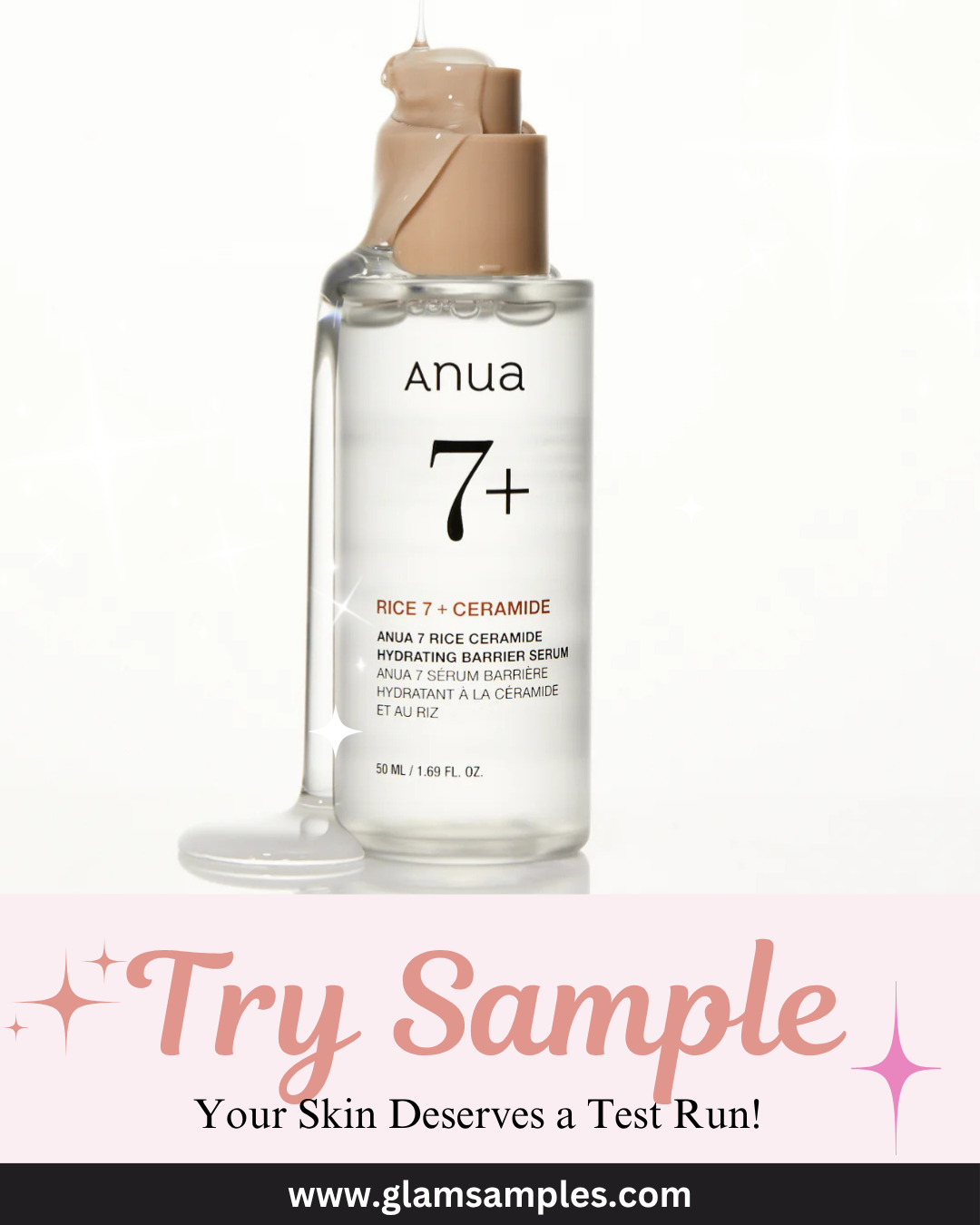 Anua 7 Rice Ceramide Hydrating Barrier Serum - Sample 10ml