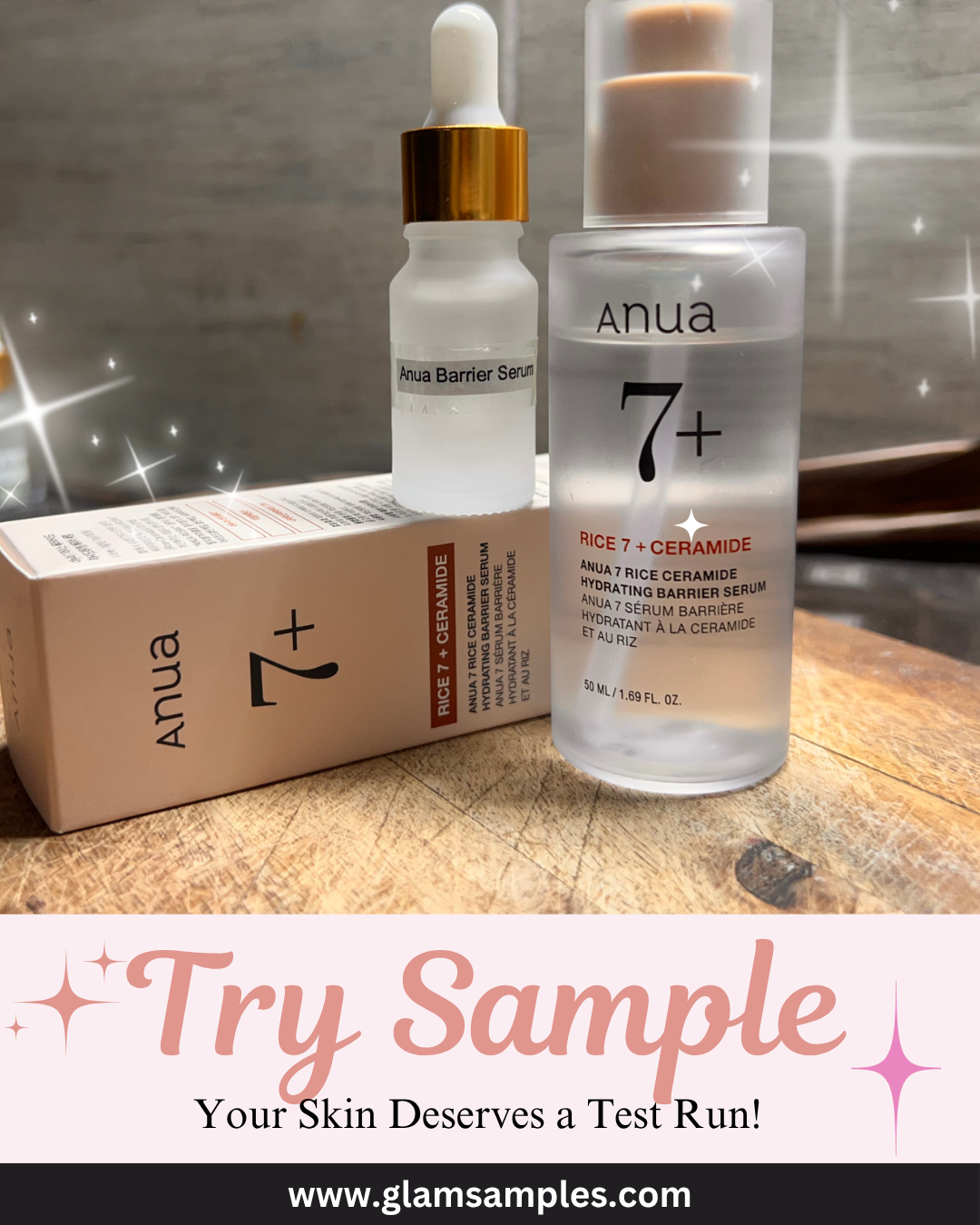 Anua 7 Rice Ceramide Hydrating Barrier Serum - Sample 10ml