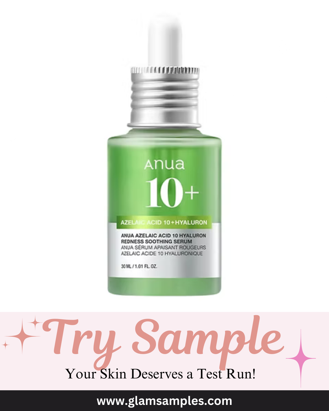 Anua Azelaic Acid 10 Hyaluron Redness Soothing Serum - Sample 10ml